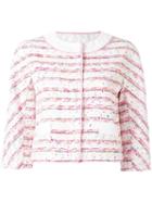 Boutique Moschino Three-quarters Sleeve Jacket, Women's, Size: 36, Cotton/polyamide/other Fibers/rayon