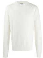 Jil Sander Slim Fit Sweater - White