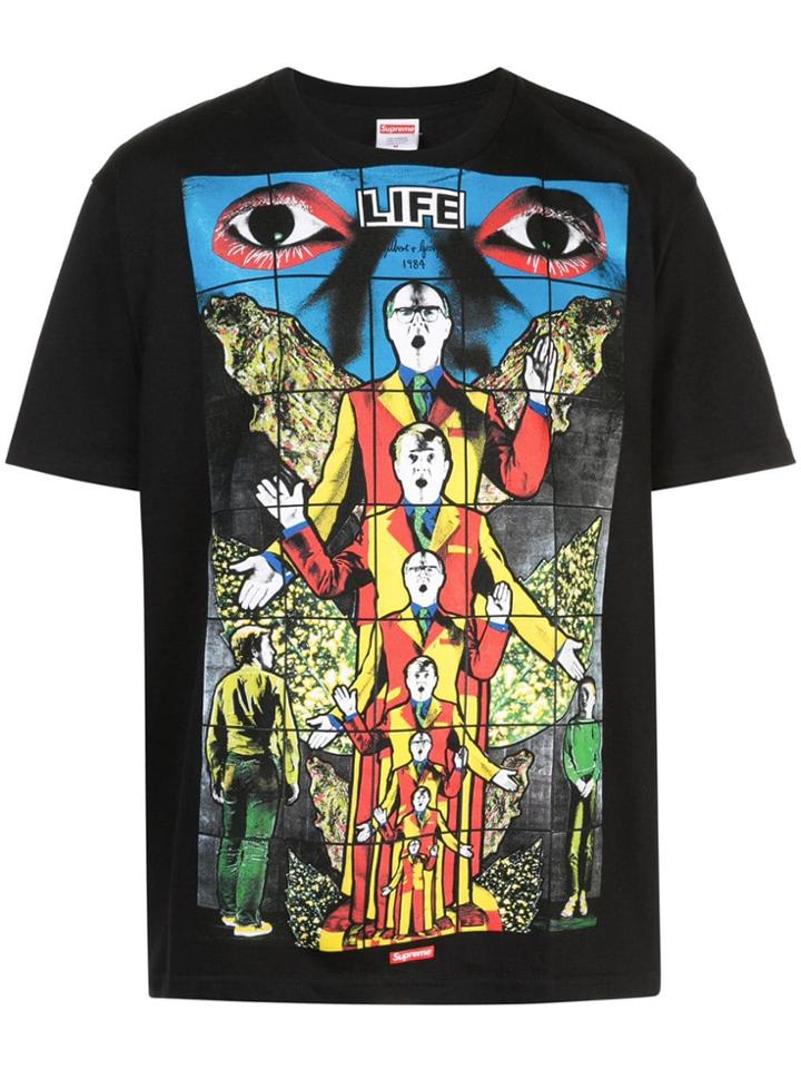 Supreme Gilbert & George T-shirt - Black
