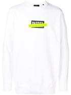 Diesel T-just-die Sweater - White
