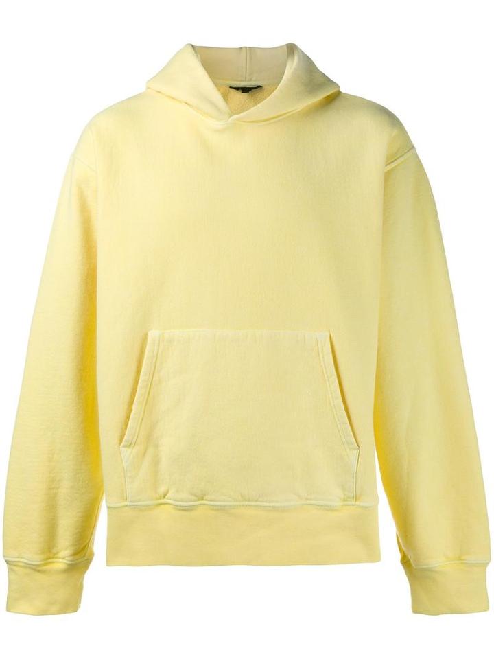Yeezy Season 3 Hoodie, Men's, Size: Medium, Yellow/orange, Cotton