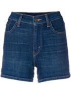 Levi's High Rise Shorts - Blue