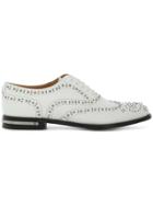 Church's Studded Lace-up Brogues - White