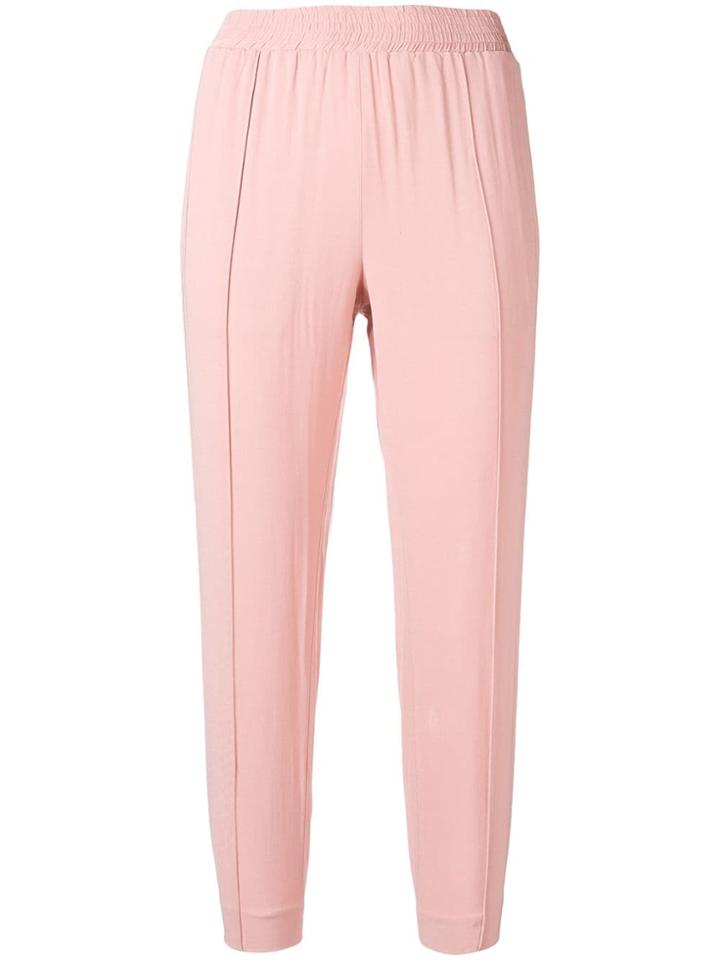 Twin-set Side Stripe Trousers - Pink