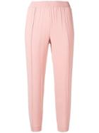 Twin-set Side Stripe Trousers - Pink