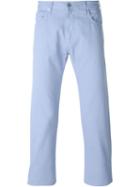 Armani Jeans Slim Fit Jeans, Men's, Size: 30, Blue, Cotton/spandex/elastane