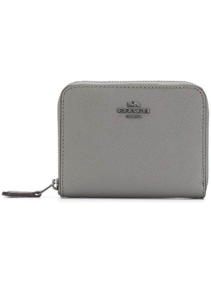Coach All Around Zip Wallet - Grey