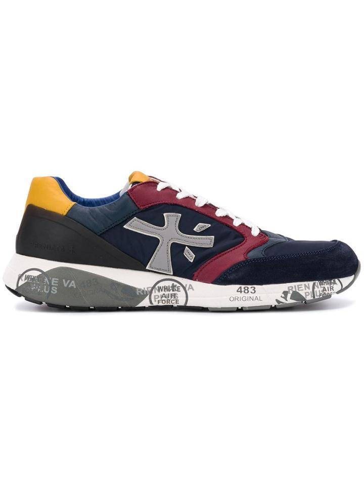 White Premiata Premiata Zaczacaj 3264 Synthetic->nylon - Blue