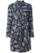 A.p.c. 'shanghai' Dress, Women's, Size: 36, Blue, Cotton