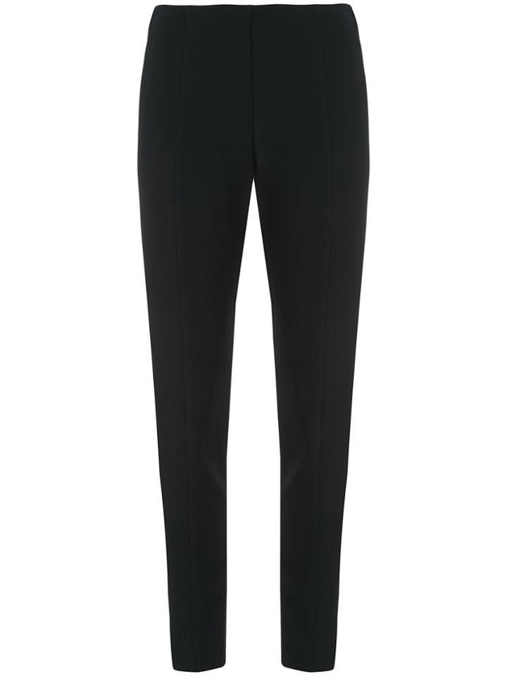 Carolina Herrera Piped Skinny Trousers - Black