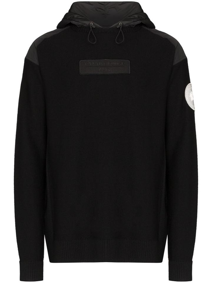 Canada Goose X Juun.j Ashcroft Merino Wool Hoodie - Black