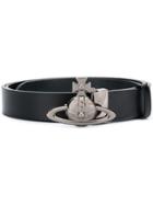 Vivienne Westwood Insignia Belt - Black