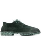 Marsèll Distressed Derby Shoes - Green