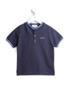 Boss Kids Band Collar Polo Shirt