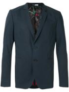Ps By Paul Smith Two Button Blazer, Men's, Size: 52, Blue, Cotton/viscose