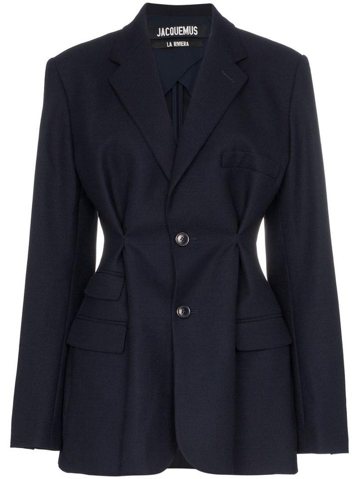 Jacquemus Pinched Detail Blazer - Blue