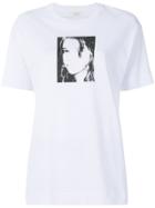 Alyx Graphic Face Print T-shirt - White