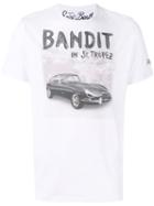 Bandit Print T-shirt - Men - Cotton - Xxl, White, Cotton, Mc2 Saint Barth