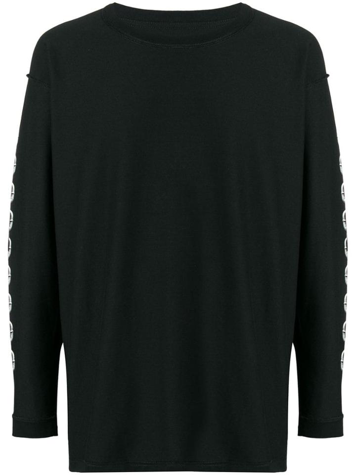Represent Dog Print Sweatshirt - Black