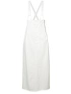 Y's - High Waist Suspender Skirt - Women - Cotton - 2, White, Cotton