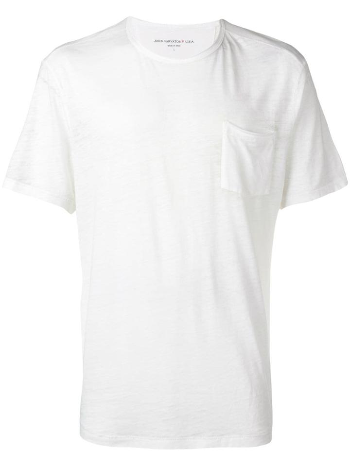 John Varvatos Crew Neck T-shirt - White
