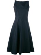 Paule Ka Knee-length Sleeveless Dress, Women's, Size: 42, Blue, Cotton/spandex/elastane