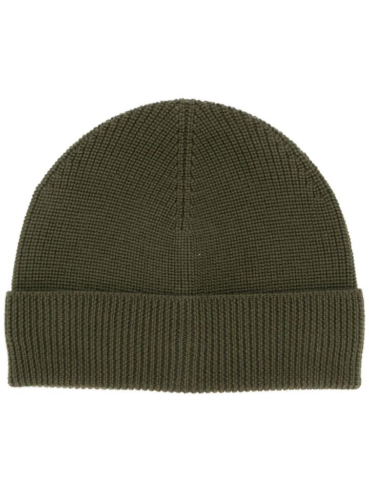 Barena Ribbed Beanie - Green
