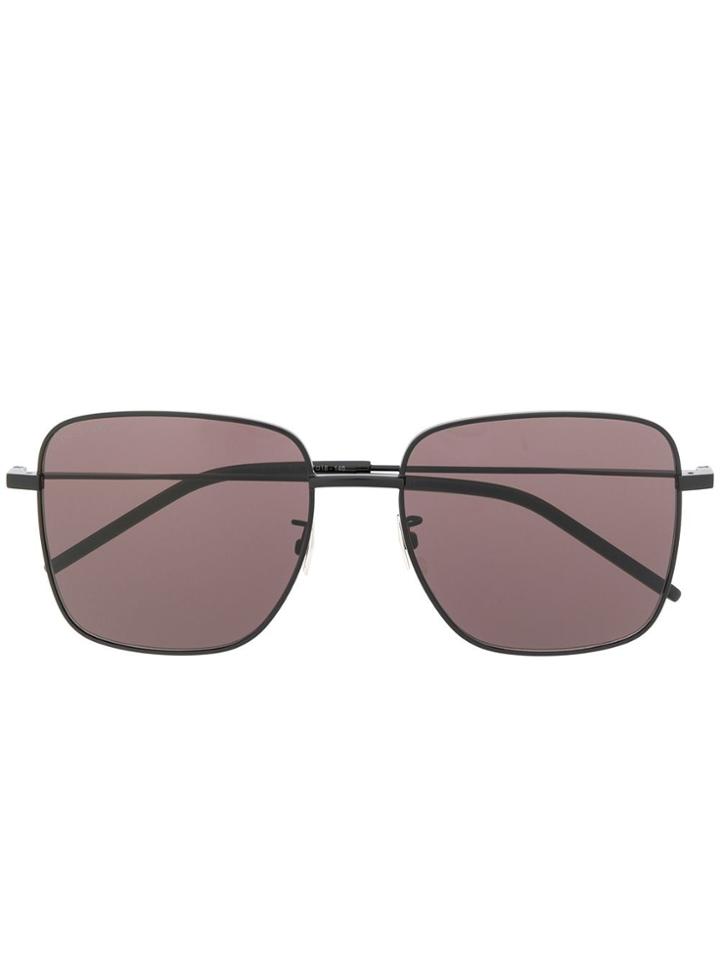 Saint Laurent Eyewear Sl312 Square-frame Sunglasses - Black