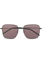 Saint Laurent Eyewear Sl312 Square-frame Sunglasses - Black