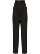 Ambush High-waist Straight Leg Trousers - Black