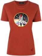 Coach Spaceship Applique T-shirt - Red