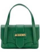 Jacquemus Jacquemus 183ba0318353560 Green Leather Leather/fur/exotic