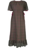 Guild Prime Hybrid Check Midi Dress - Multicolour