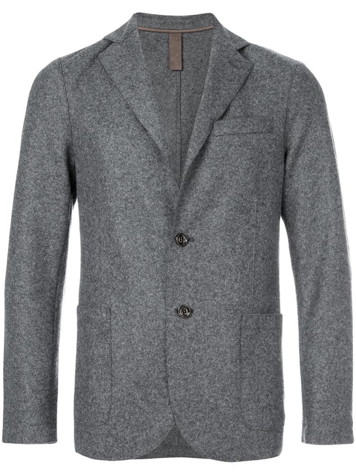 Eleventy Classic Blazer Jacket - Grey