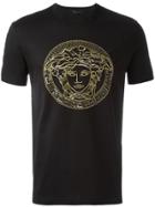 Versace Classic Medusa Sequin T-shirt - Black