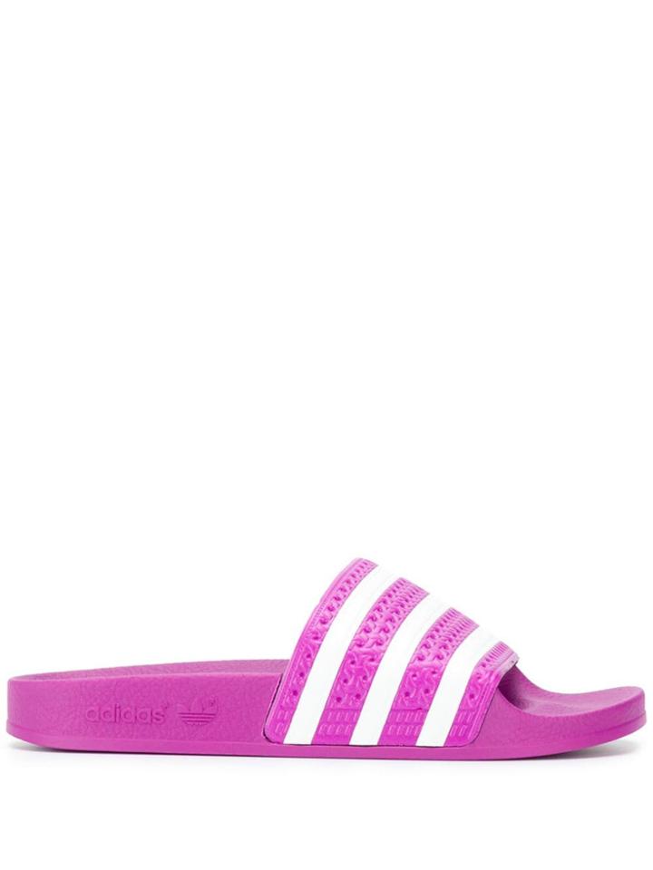 Adidas Adidas Originals Adilette Stripe Slides - Pink