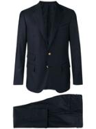Caruso Tailored Suit Jacket - Blue