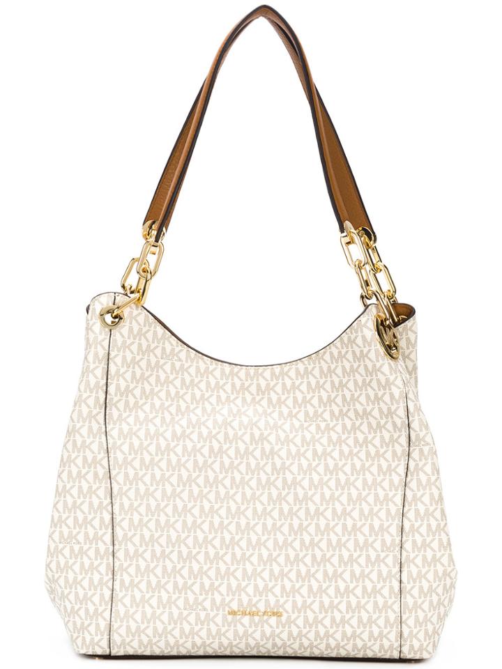 Michael Michael Kors Fulton Large Shoulder Bag - Nude & Neutrals