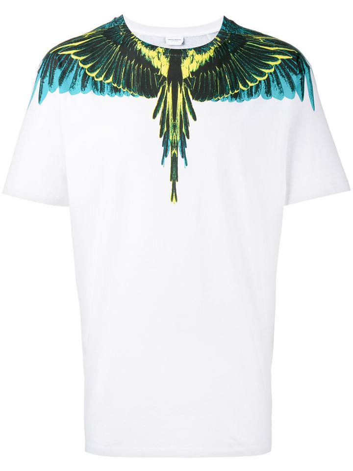 Marcelo Burlon County Of Milan - Valentine T-shirt - Men - Cotton - L, White, Cotton