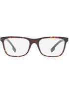 Burberry Eyewear Rectangular Optical Frames - Red