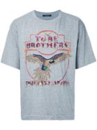 Taakk - Sequinned T-shirt - Men - Cotton/polyester - 2, Grey, Cotton/polyester