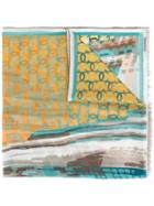 Chanel Vintage Abstract Print Scarf, Women's