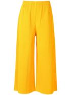 Issey Miyake Cauliflower Apoc Wide Leg Trousers - Yellow