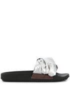 Rick Owens Drkshdw Fabric Strap Slippers - Brown