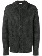 Maison Flaneur Buttoned Up Cardigan - Grey