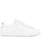 Dsquared2 Perforated Low Top Sneakers - White