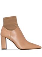 Atp Atelier Enna 85mm Ankle Boots - Brown