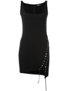 Dsquared2 Side Tie Mini Dress - Black