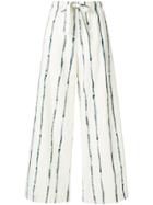 Aspesi Striped Trousers - Neutrals
