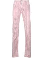 Jacob Cohen Candy Stripe Jeans - White